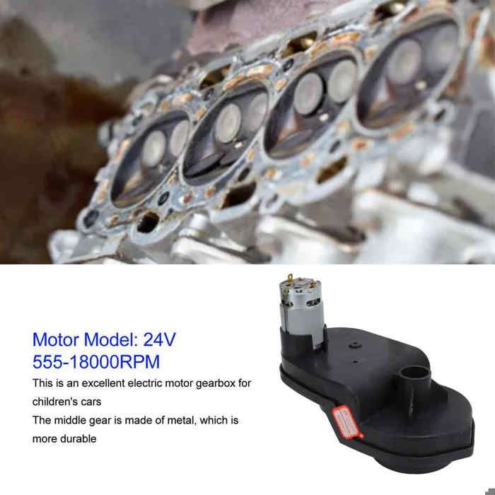 Boîte De Vitesse RS390 6V 18000 RPM – Moteur Électrique Pour Voiture Jouet Enfant – Engrenage Métal, Silencieux