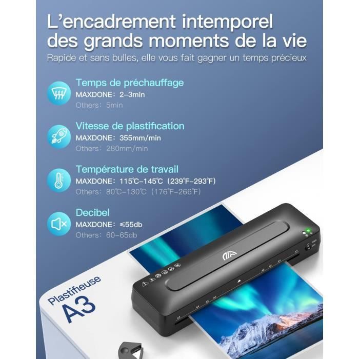 Sonew Plastifieuse à froid Machine à plastifier à froid pour