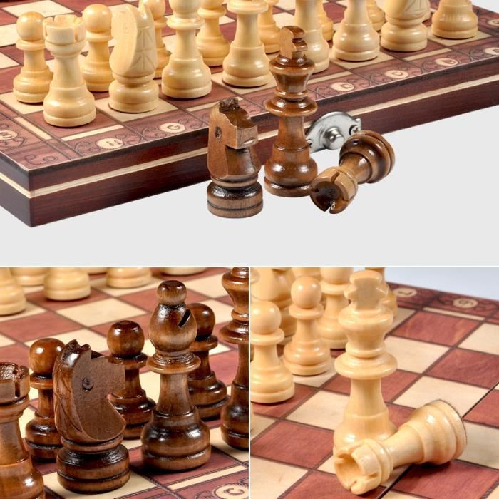 Élevez Vos compétences avec Le Jeu d'échecs magnétique - Amusement en  Famille et Apprentissage - Jeu de Kluster Magnétique - Cdiscount Jeux -  Jouets