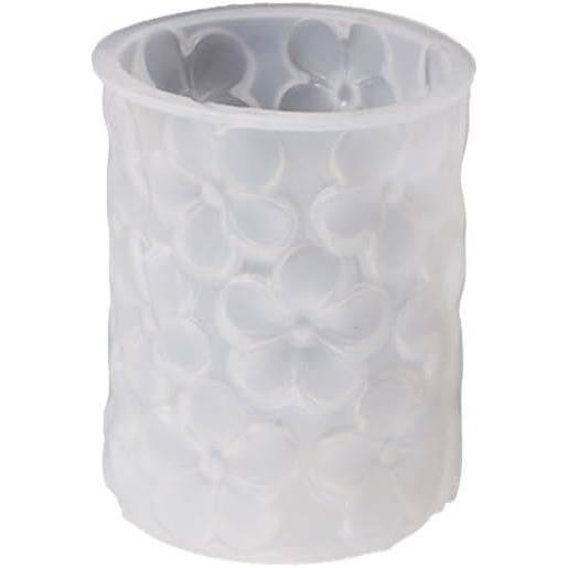 6 Moules En Silicone Forme Fleur 3D - Pour Bougies, Savon, Fondant - Qualité Alimentaire, Facile à Démouler - 8