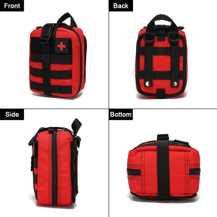 Survie Gouvernement Trousse De Premiers Secours SURVIVAL - Kit D'Urgence Complet Avec Système MOLLE Trousse Complète Premiers Soins Survie Gouvernement Trousse De Premiers Secours SURVIVAL - Kit D'Urgence Complet Avec Système MOLLE Trousse Complète Premiers Soins