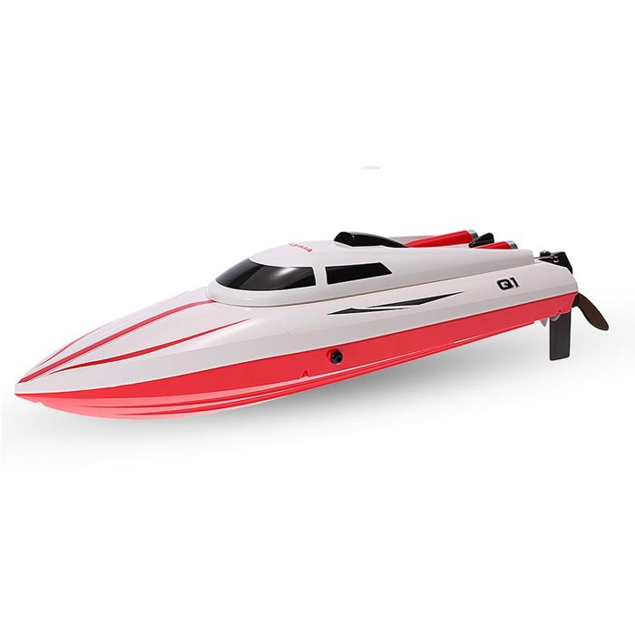 Bateau Télécommandé Silverlit 4SPEED - Speed Boat Blanc Et Noir 34cm - 2.4Ghz Pour Course