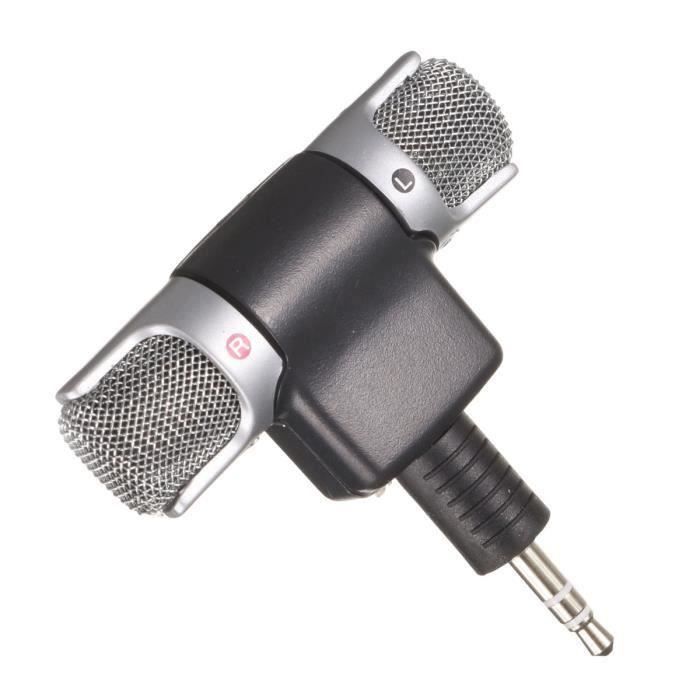 Mini microphone stéréo + cadre standard pour Gopro Hero 3 / 3 + / 4