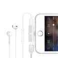 Adaptateur écouteurs iPhone 7 8 X Adaptateur Splitter Double Foudre Accessoires iPhone 2 en 1 Chargeur Adaptateur Casque Audio-2
