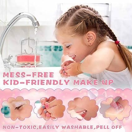 Jouets de maquillage lavables pour enfants filles - jouets pour