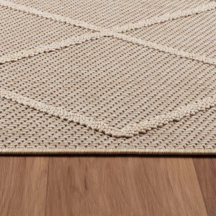 Carpettex Tapis d'Extérieur Résistant aux Intempéries 120 x 170 cm Beige - intérieur Résistant aux UV, Imperméable, Robuste et Naturel en Jute - Idéal pour Balcon, Terrasse, Cuisine, Jardin, et Salon Carpettex Tapis d'Extérieur Résistant aux Intempéries 120 x 170 cm Beige - intérieur Résistant aux UV, Imperméable, Robuste et Naturel en Jute - Idéal pour Balcon, Terrasse, Cuisine, Jardin, et Salon