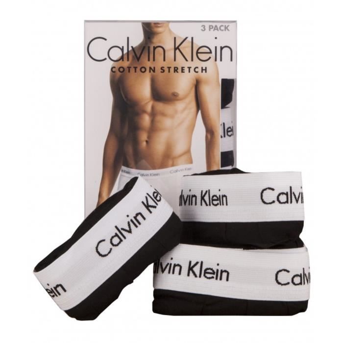 Calecon Calvin Klein Boxer Pack 3x U2664g 3p Low Rise Noir Cdiscount Pret a Porter