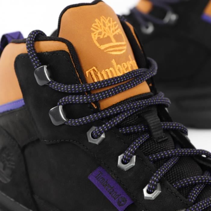 Boots Timberland Field Trekker Noir Homme Cuir Lacets