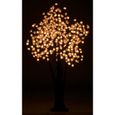 Arbre à LED, Cerisier 150 cm avec 384 fleurs lumineuses blanc chaud - IP44-3