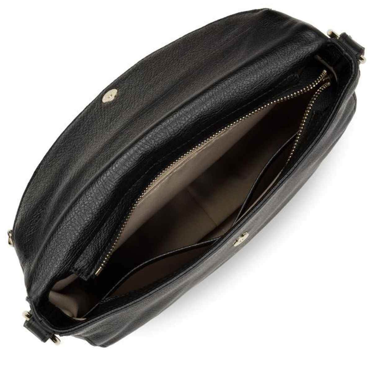 sac besace femme noir