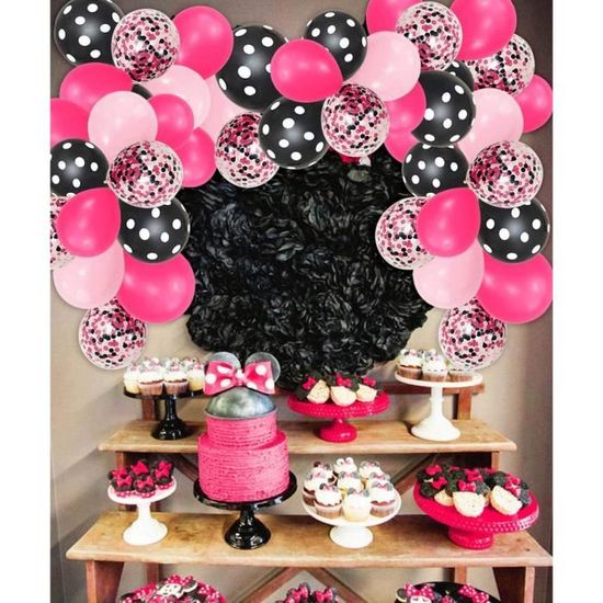 Decorations D Anniversaire Sur Le Theme Minnie Kit Sur Le Theme Minnie Ballland Garland Arch Pour Anniversaire Fournitures De Cdiscount Maison Decorations D Anniversaire Sur Le Theme Minnie Kit Sur Le Theme Minnie Ballland Garland Arch Pour Anniversaire Fournitures De Cdiscount Maison