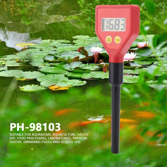 Luqeeg Mini PH-mètre De Sol à Sonde Unique - Plug And Play Sans Pile Pour Jardin Pelouse Ferme