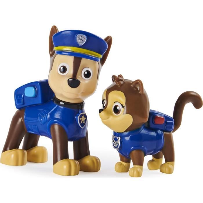 Pat Patrouille Cat Pack 20135643 8 figurines Ryder 7 chiens