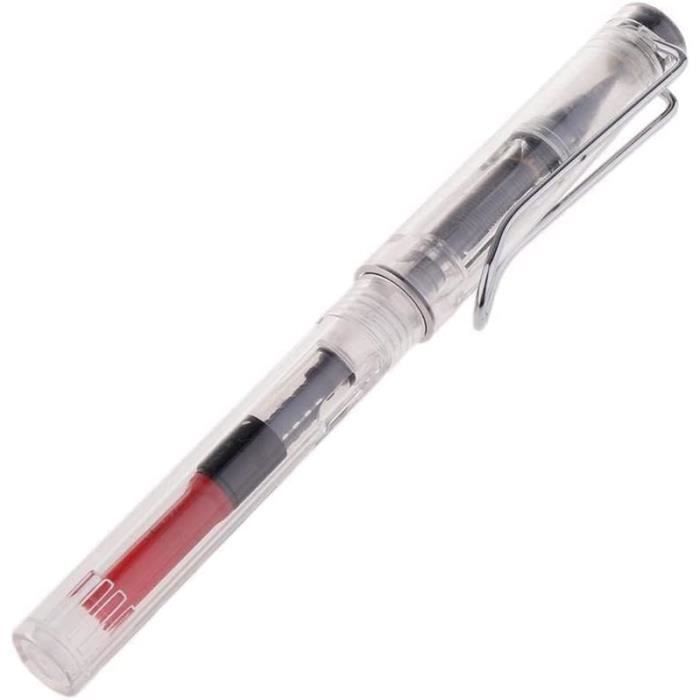 Stylo Plume À Encre Rechargeable, Pointe Pinceau Flexible Pour Lettrage