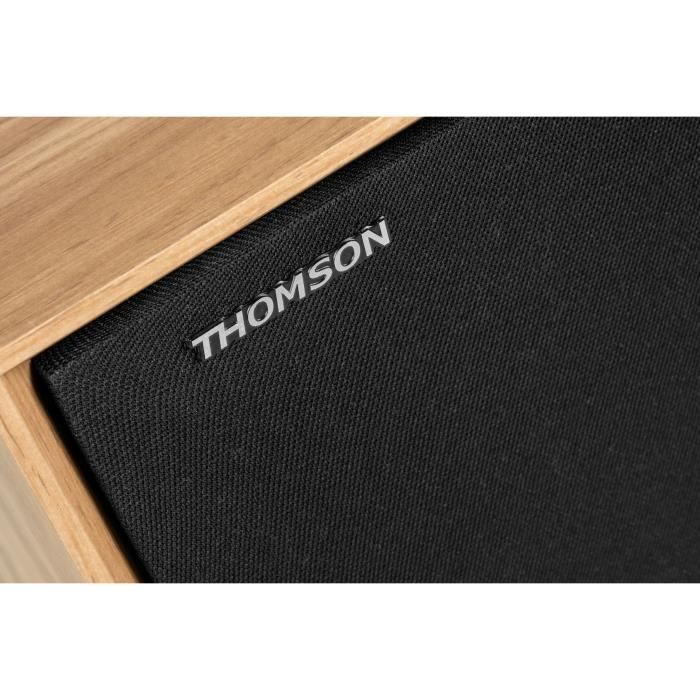 Enceinte Bluetooth Thomson WS702 150W | Bois Puissant Avec Basses Adjustables | TV USB AUX