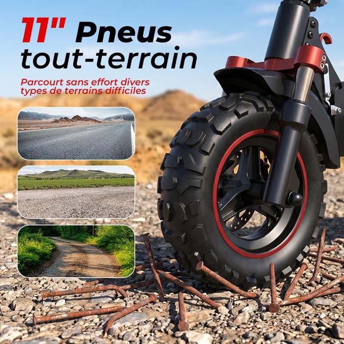 Trottinette électrique: iScooter iX6 1000W