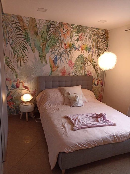 Papier Peint Panoramique Jungle Soie, 350 x 250 cm, Poster Geant Mural ...
