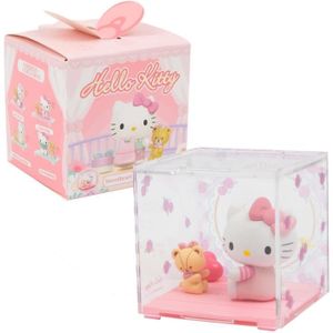 Boîte à Bijoux Hello Kitty à 3 Tiroirs - Avec 7 Accessoires, En Bois, Occasion (2012)