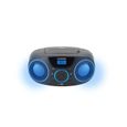 Chaîne HIFI Blaupunkt BLP8730-133 - Noir avec jeu de lumière LED disco et Bluetooth 12W-0