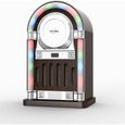 Juke Box INOVALLEY RETRO13N - Lecteur CD Bluetooth 20W - Entrée Aux-In - Écran LED - Façade Lumineuse-0