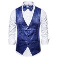 Gilet à Paillettes Pour Homme - Costume Soirée Carnaval Fête - Sans Manches - Ensemble Gilet Cravate (Chemise Non Incluse) Tenue Soiree Homme Sequin Gilet à Paillettes Pour Homme - Costume Soirée Carnaval Fête - Sans Manches - Ensemble Gilet Cravate (Chemise Non Incluse) Tenue Soiree Homme Sequin