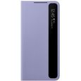 Smart Clear View Cover S21 Plus Violet-0