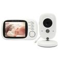 Babyphone Vidéo WINNES Baby Phone Caméra Surveillance Numérique Sans Fil avec 3.2”LCD,Vision Nocturne,Communication-0