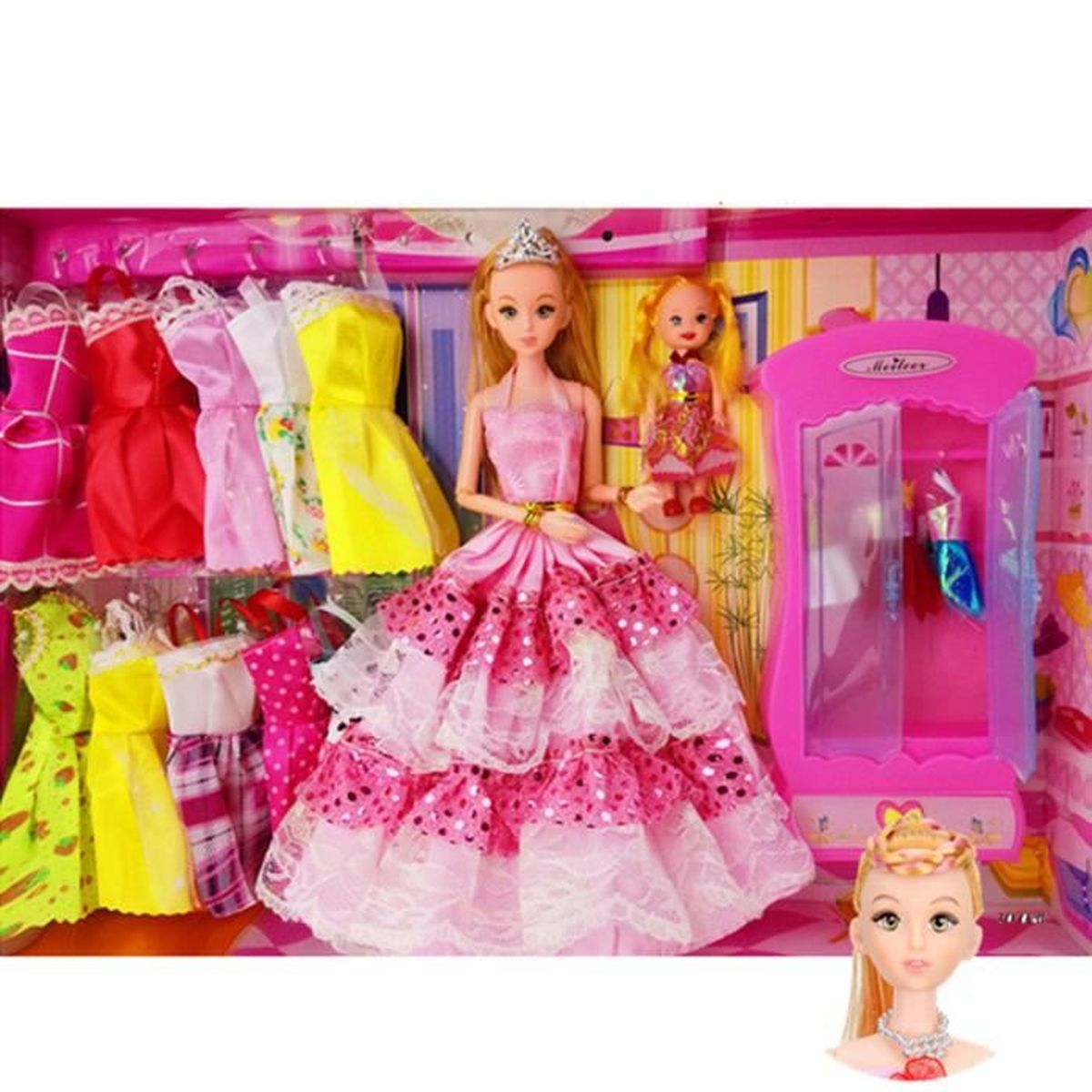 Cadeau Noel Poupee Barbie 3d Super 16 Ensemble De Poupons Coffret Fille Pour Anniversaire 12 Jointure Peluche Cdiscount Jeux Jouets Cadeau Noel Poupee Barbie 3d Super 16 Ensemble De Poupons Coffret Fille Pour Anniversaire 12 Jointure Peluche Cdiscount Jeux Jouets