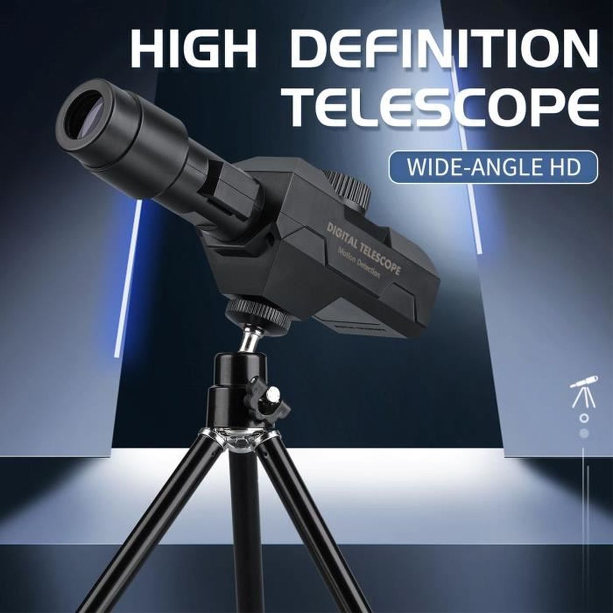 Télescope Monoculaire Numérique 2MP Wifi Zoom 70X 1920x1080 avec