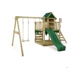 FATMOOSE aire de jeux JazzyJungle Jam XXL toboggan et balançoire - Jeux