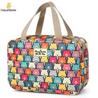 HautStore Trousse de Toilette Voyage pour Homme et Femmes, Sac de Toilette Imperméable et Suspendu en qualité supérieure, Bel Ours