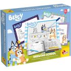 LISCIANI GIOCHI Ecole de dessin - Bluey drawing school - Kit complet pour apprendre à dessiner - LISCIANI