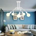 Lampe De Plafond Metal Blanc Moderne Industrielle Lustre E27