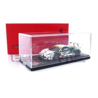 Voiture Miniature de Collection - LOOKSMART 1/43 - FERRARI 488 GTE Evo - Le Mans 2021 - White / Green - LSLM125