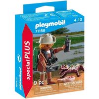 PLAYMOBIL 71168 Family Fun - Explorateur et alligator