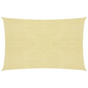 VOILE D'OMBRAGE Voile d ombrage 160 g/m² PEHD 2,5 x 3,5 m beige