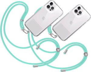 6 Lanières De Téléphone Universelles - Collier Porte-Téléphone Réglable Pour Smartphones