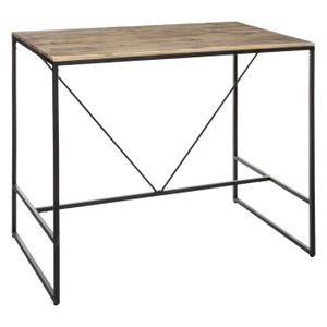 MANGE-DEBOUT Table haute en bois d'Acacia EDENA - ATMOSPHERA - 