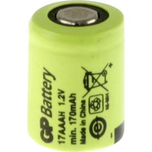 PILES GP Batteries GP17AAAH Pile rechargeable spéciale 1-3 LR03 à  tàªte plate NiMH 1.2 V 170 mAh