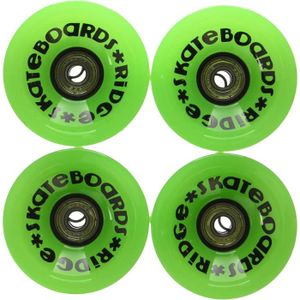 SKATEBOARD - LONGBOARD Roue de skateboard - Polyuréthane 70mm 78A - ABEC 7 - Blanc