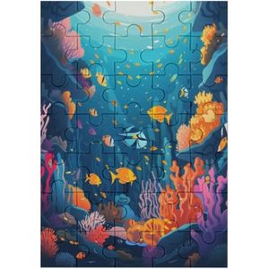 PUZZLE Under Sea Puzzle 35 Pcs Pièces Les Adultes Et Enfa