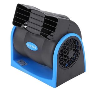 VENTILATEUR Garosa Ventilateur d'air silencieux de voiture Ventilateur d'air silencieux à vitesse réglable du ventilateur électrique 12V du