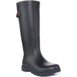 Bottes De Pluie Femme - Fausse Fourrure - 100 % Caoutchouc - Doublées XQ FOOTWEAR