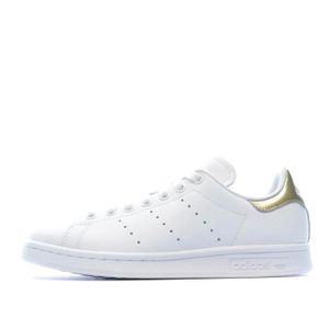 stan smith femme fleur rouge