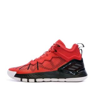 CHAUSSURES BASKET-BALL Chaussures de Basketball Rouges Homme Adidas D Ros