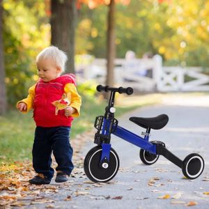 DRAISIENNE Tricycle Pliable, Tricycle 2En1, Draisienne Bebe, 