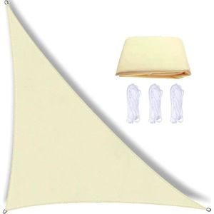 VOILE D'OMBRAGE Voile D'Ombrage Triangulaire 3 X 3 X 4.3 M,Blanc C