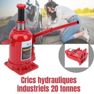 CRIC Crics à bouteilles hydraulique 20T MAX de levage de pneu de réparation professionnel portatif - YUL9