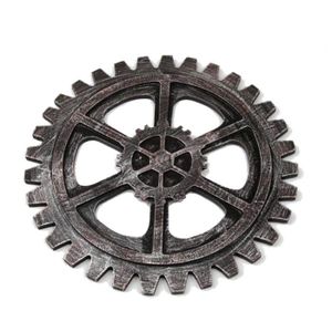 #c Generic 29cm Bois Engrenage Steampunk Barre D/écor Murale Maison Bar Color/é 29cm