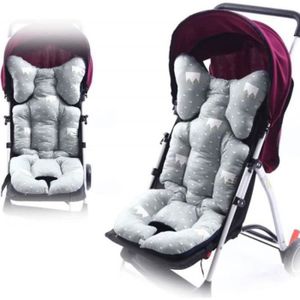 siège auto pour bébé support de tête et de cou doux pour nouveau-né DaMohony Coussin pour poussette de bébé